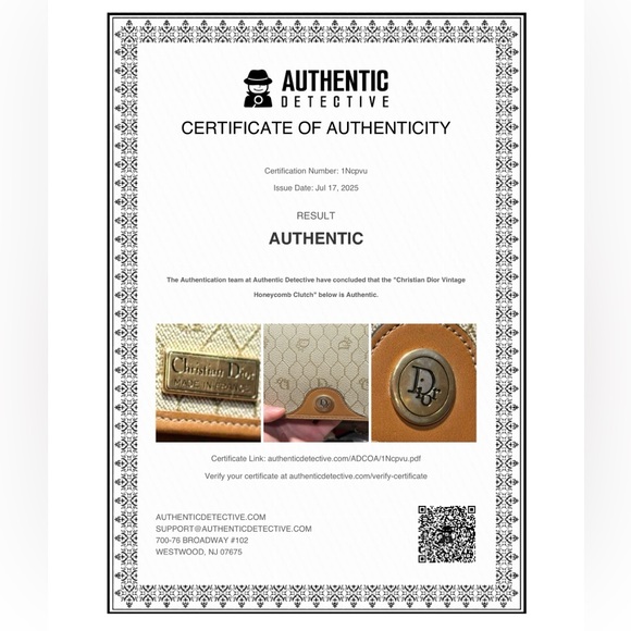 Christian Dior French Beige Vintage Trotter Bag - Picture 3 of 15